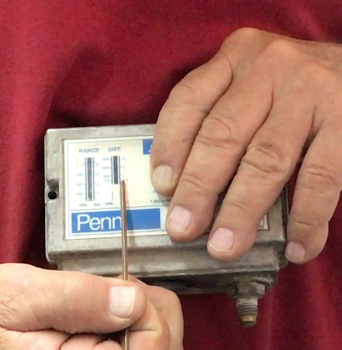 Commercial Refrigeration Training : Pressure Switches